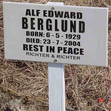 BERGLUND Alf Edward 1929-2004