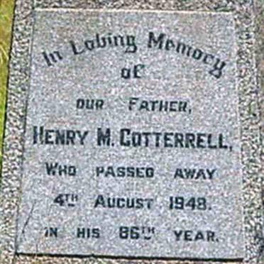 COTTERRELL Henry M. -1948