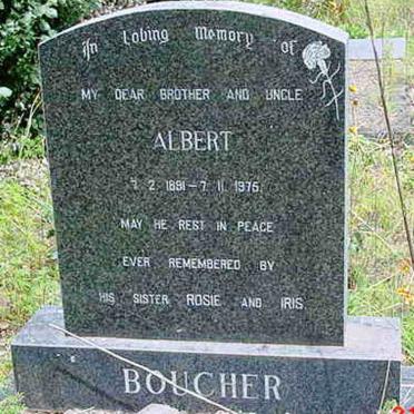 BOUCHER Albert 1891-1975