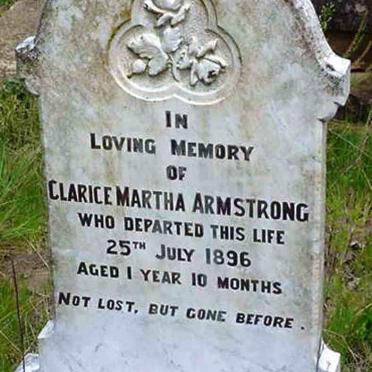 ARMSTRONG Clarice Martha -1896