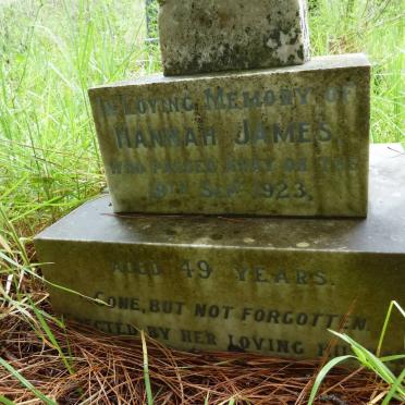 JAMES Hannah -1923