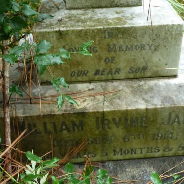 JAMES William Irvine -1914