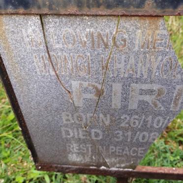 Eastern Cape, CENTANE, Rural, Village and farm cemeteries