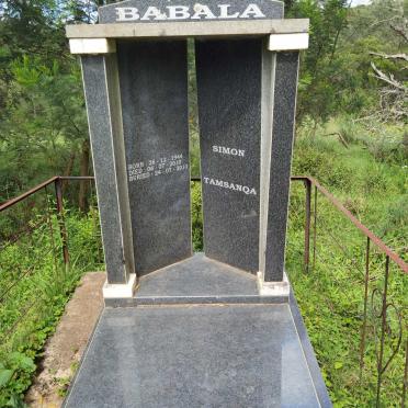 BABALA Simon Tamsanqa 1944-2010