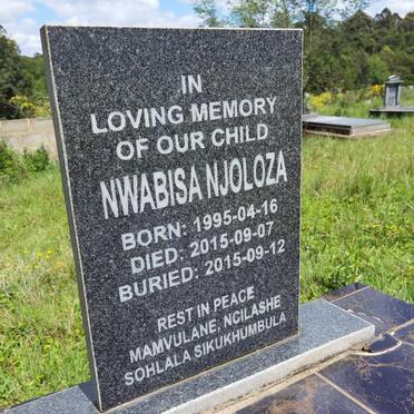 NJOLOZA Nwabisa 1995-2015