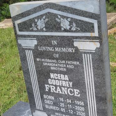 FRANCE Nceba Godfrey 1956-2020