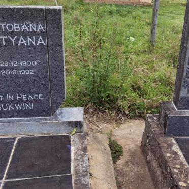 NDZOTYANA G.G. &amp; Nora Tobana 1900-1992