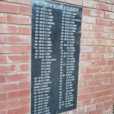 4. Ministers of Religion at Clarkebury