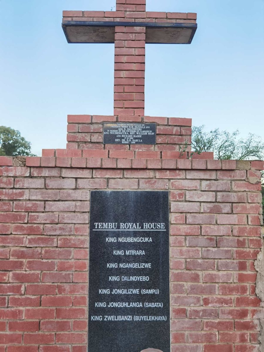 1. Monument in memory of the Founders of Clarkebury