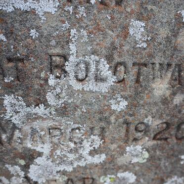 JONES Richard Bassett -1920 