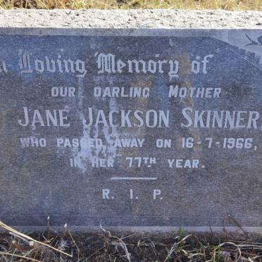 SKINNER Jane Jackson -1966
