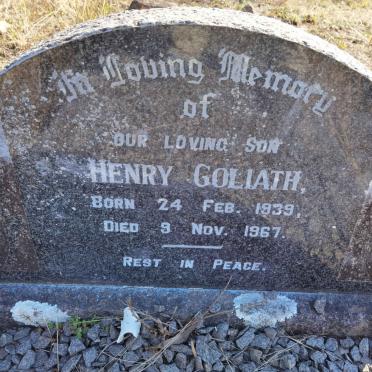 GOLIATH Henry 1939-1967