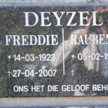 DEYZEL Freddie 1923-2007 &amp; Raubena 1934-