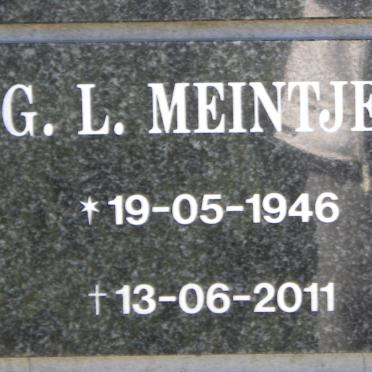 MEINTJES G.L. 1946-2011