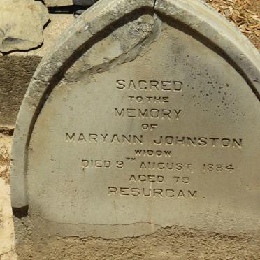 JOHNSTON Maryann -1884