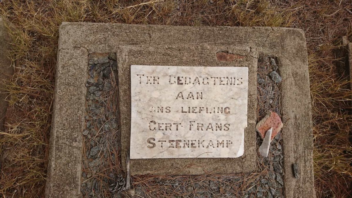 STEENEKAMP Gert Frans