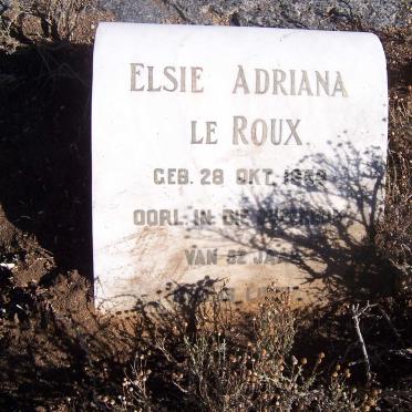 ROUX Elsie Adriana, le 1856-