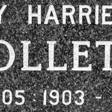 COLLETT May Harriet 1903-1989