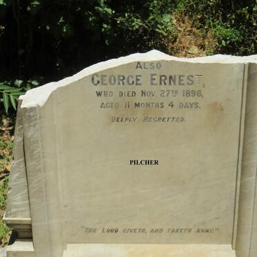PILCHER George Ernest -1896