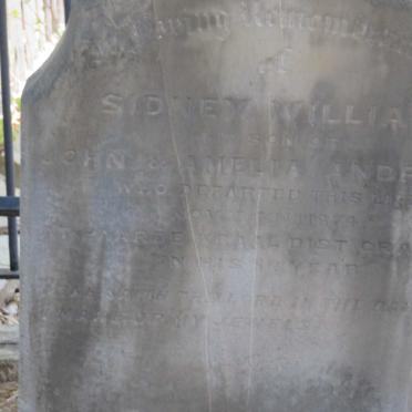 ANDREWS Sidney -1874