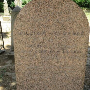 CLEMENCE William -1872