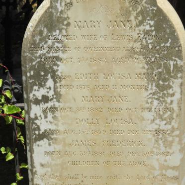 EATON Mary Jane -1882 :: EATON Edith Louisa Maud -1878 :: EATON Dolly Louisa 1879-1882