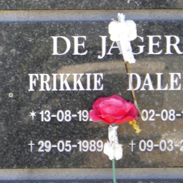 JAGER Frikkie, de 19??-1989 &amp; Daleen 1930-2009