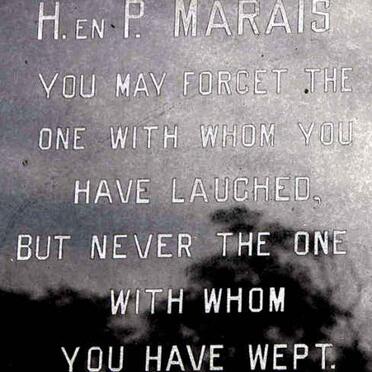 MARAIS H. &amp; P.