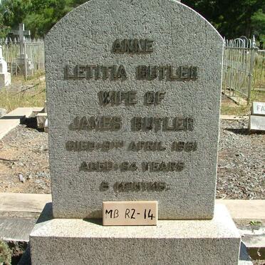 BUTLER Anne Letitia -1951