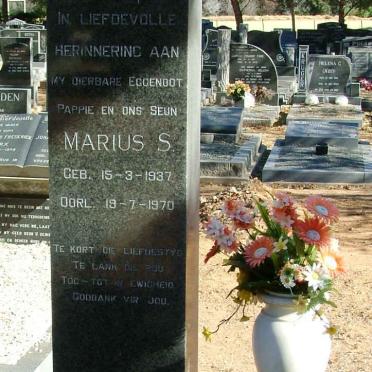BOSHOFF Marius S. 1937-1970