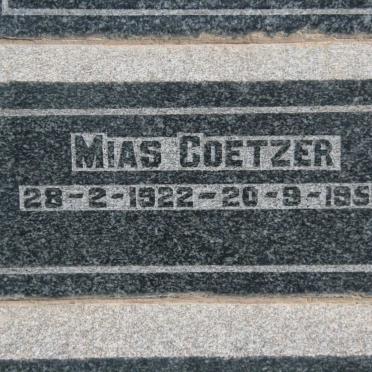 COETZER Mias 1922-1956