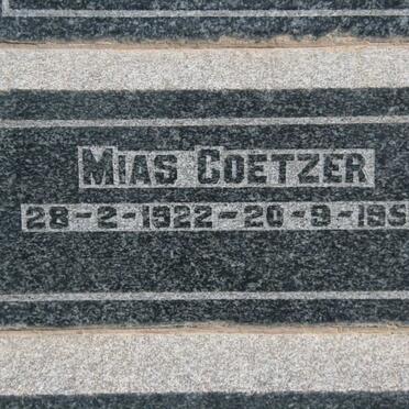 COETZER Mias 1922-1956