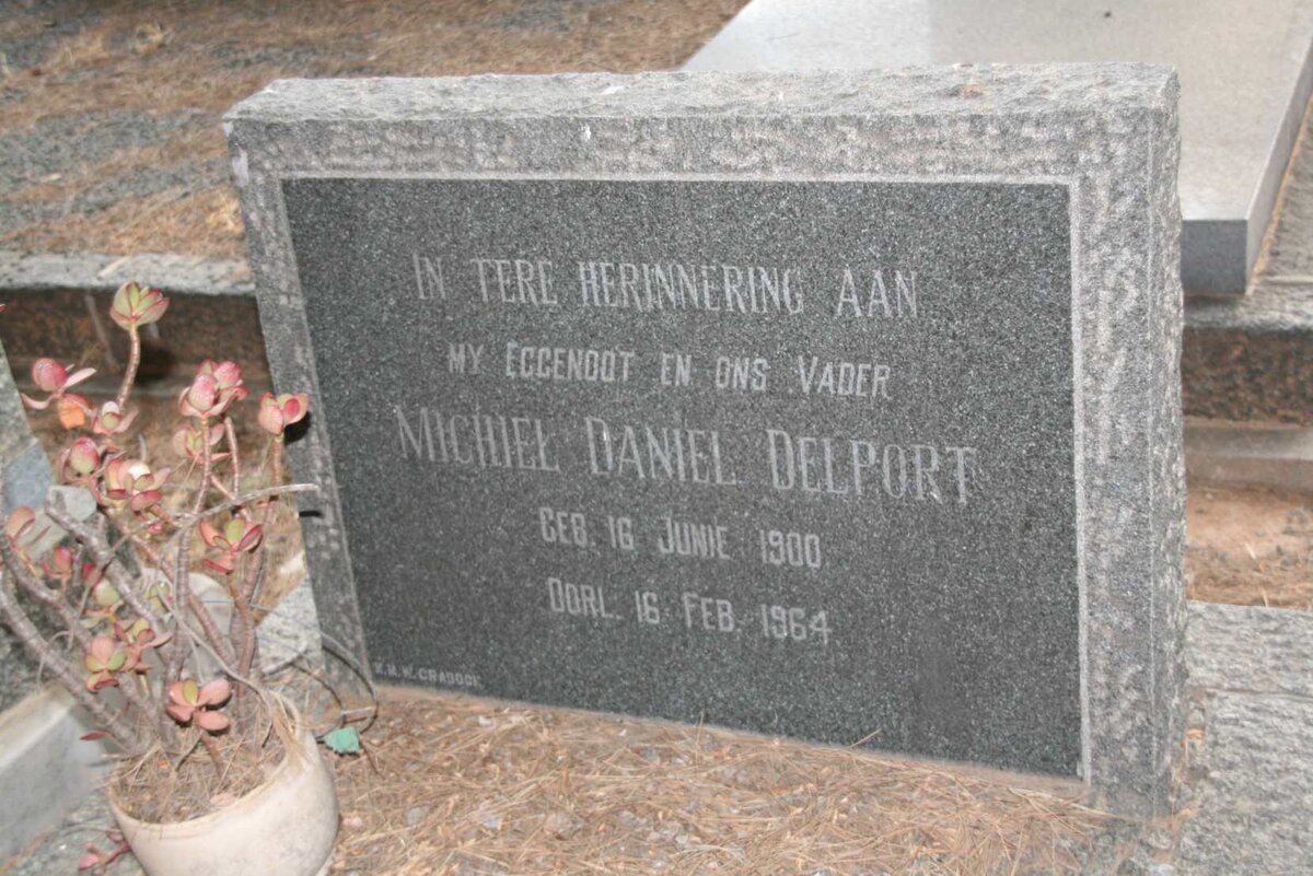 DELPORT Michiel Daniel 1900-1964