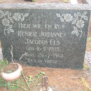 ELS Renier Johannes Jacobus 1905-1963