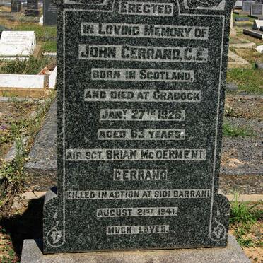 GERRAND John C.E  -1926 :: GERRAND Brian McDerment -1941