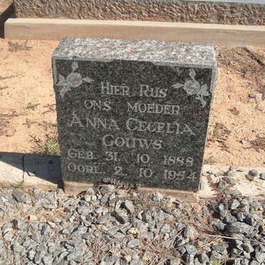 GOUWS Anna Cecelia 1888-1954