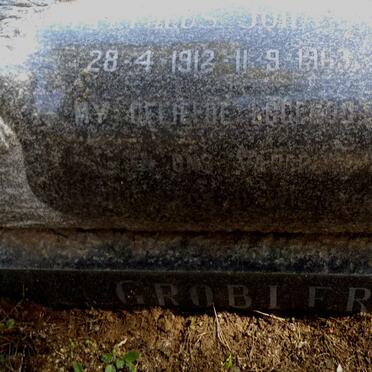GROBLER Matheus Johannes 1912-1968