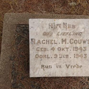 GOUWS Rachel M. 1943-1943