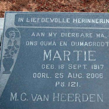 HEERDEN M.C., van 1917-2006