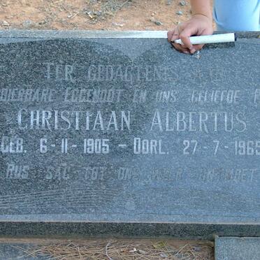 HATTINGH Christiaan Albertus 1905-1965