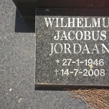 JORDAAN George Eduard 1919-1995 &amp; Maria Liesching VAN COPPENHAGEN 1922-1993 :: JORDAAN Wilhelmus Jacobus 1946-2008