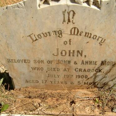 MORRISON John -1900 :: FITCHET Elizabeth nee MORRISON -1917