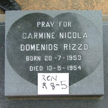RIZZO Carmine Nicola Domenios 1953-1954