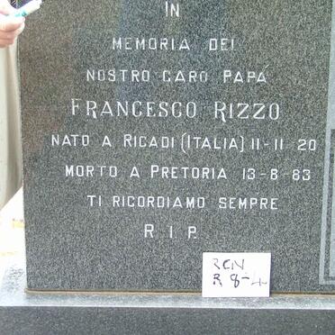 RIZZO Francesco 1920-1983