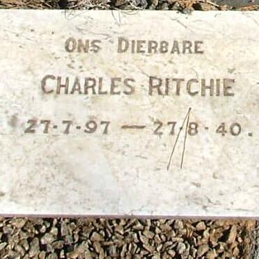 RITCHIE Charles 1897-1940 