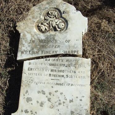 SHARPE William Finlay -1901