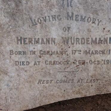 WURDEMANN Hermann 1853-1910