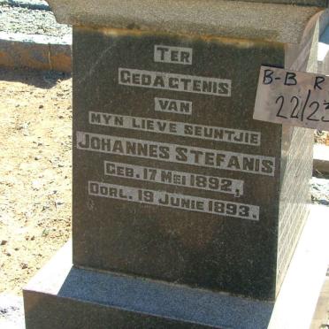 ? Johannes Stefanis 1892-1893