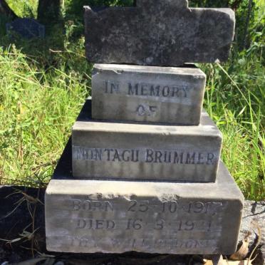 BRUMMER Montagu 1917-1921