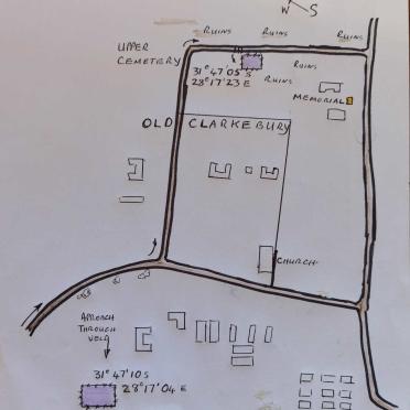 4. Clarkebury Cemeteries Map